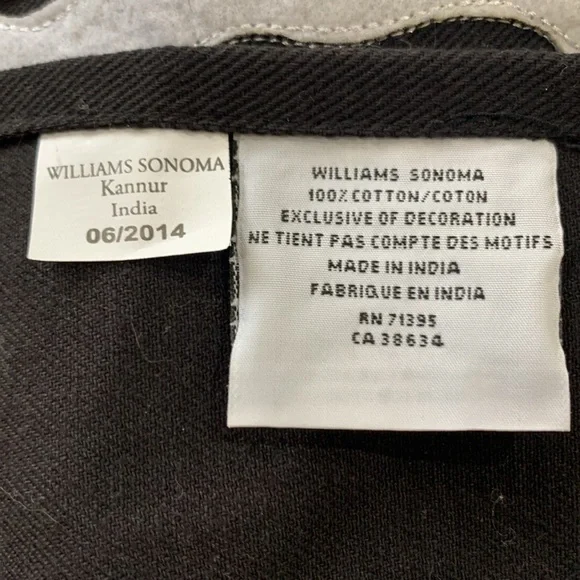 Skeleton Print Apron William Sonoma - Picture 4 of 4